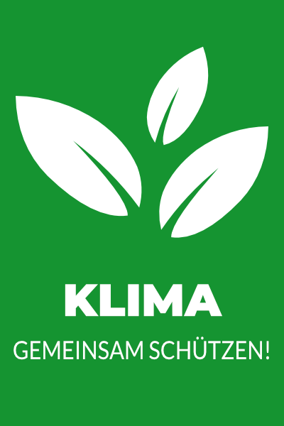Klimaschutz. Machen wir's gemeinsam!